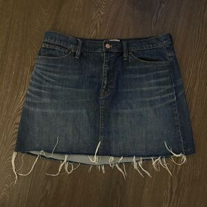 J.CREW. Denim skirt. Medium wash. Size 31. Great condition.